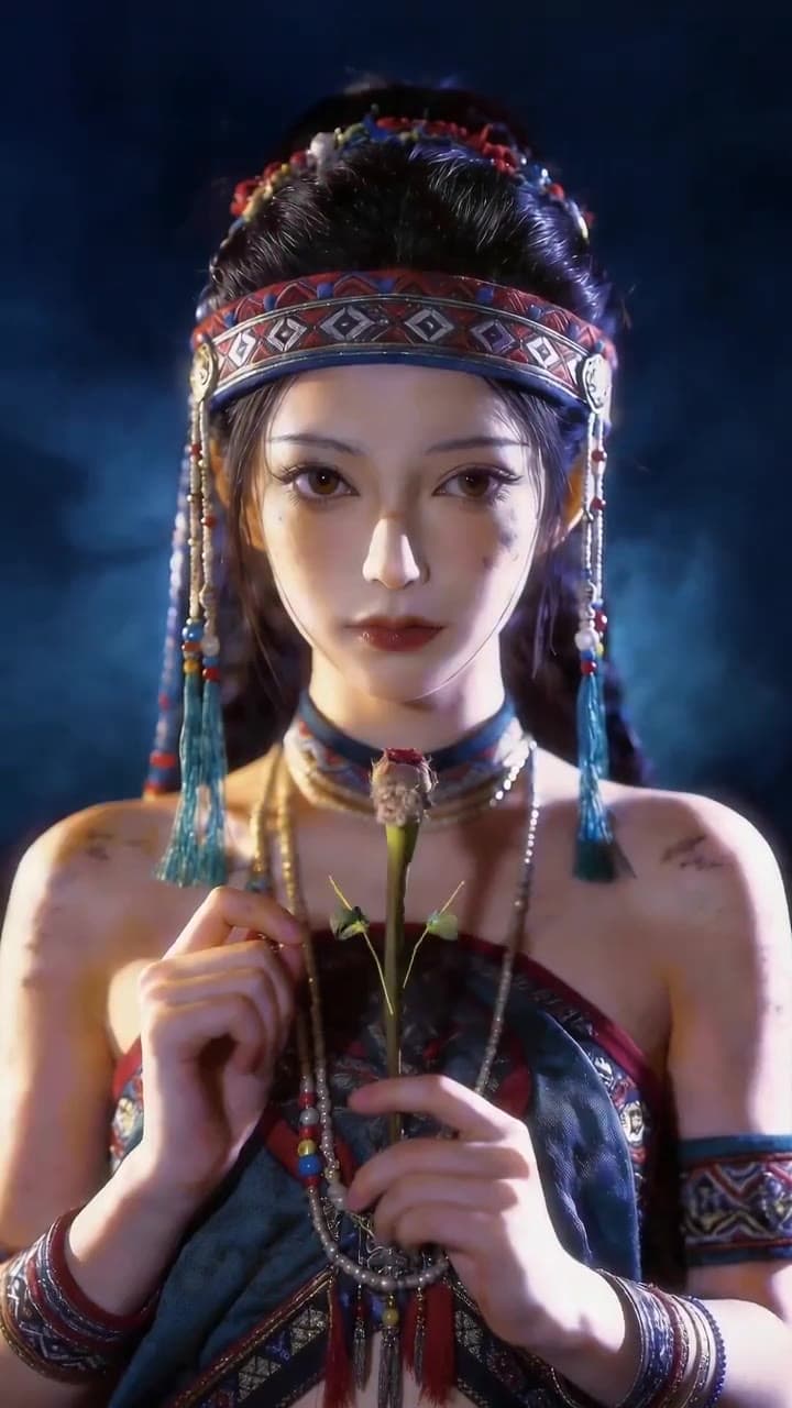 Floral Dark Fantasy Transformation
